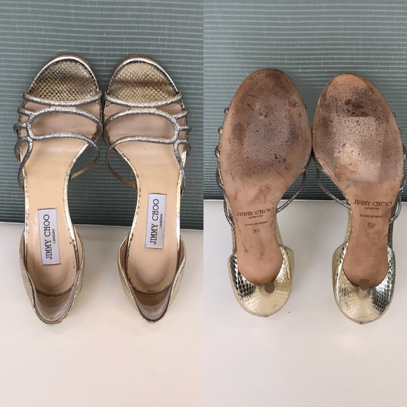 Jimmy Choo | ‘Straits’ Strappy d'Orsay Sandal - Picture 7 of 8